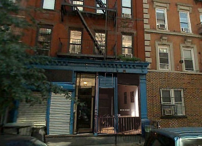 McKinney Arts storefront art gallery on East 11th Street, circa 1996