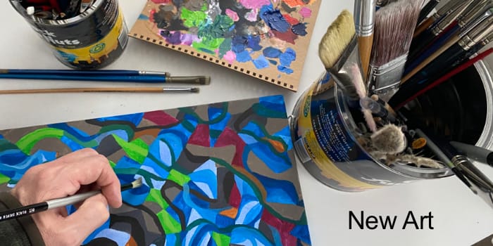 View new paintings by Mark McKinney