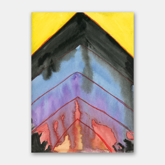 watercolor painting by artist Mark McKinney