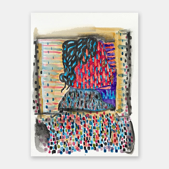 original watercolor painting by artist Mark McKinney