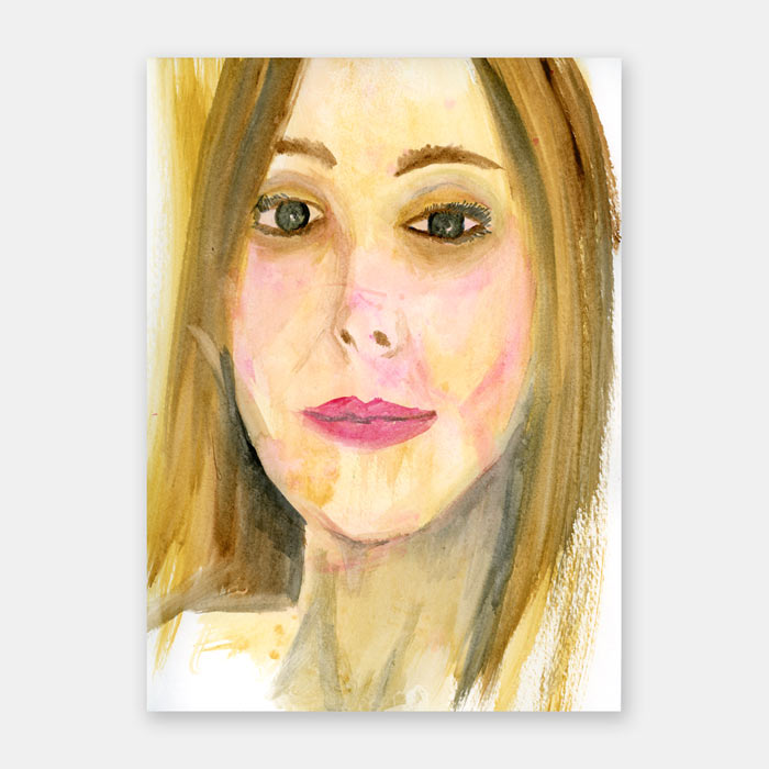 watercolor painting by Mark McKinney