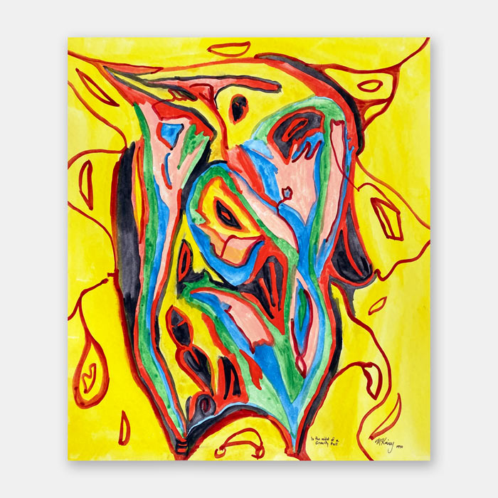 watercolor painting by Mark McKinney