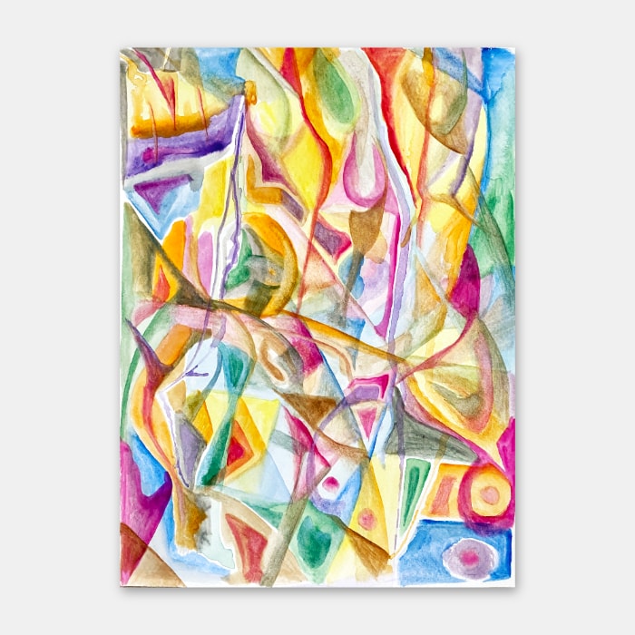 watercolor painting by artist Mark McKinney