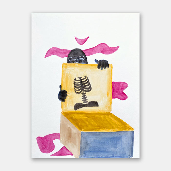 watercolor painting by artist Mark McKinney