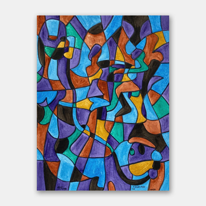 watercolor painting by Mark McKinney