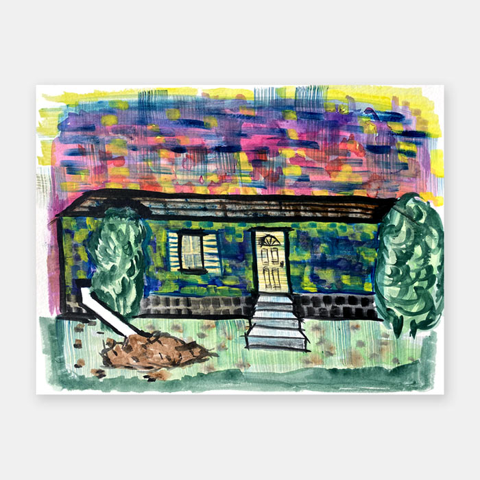 watercolor painting by Mark McKinney