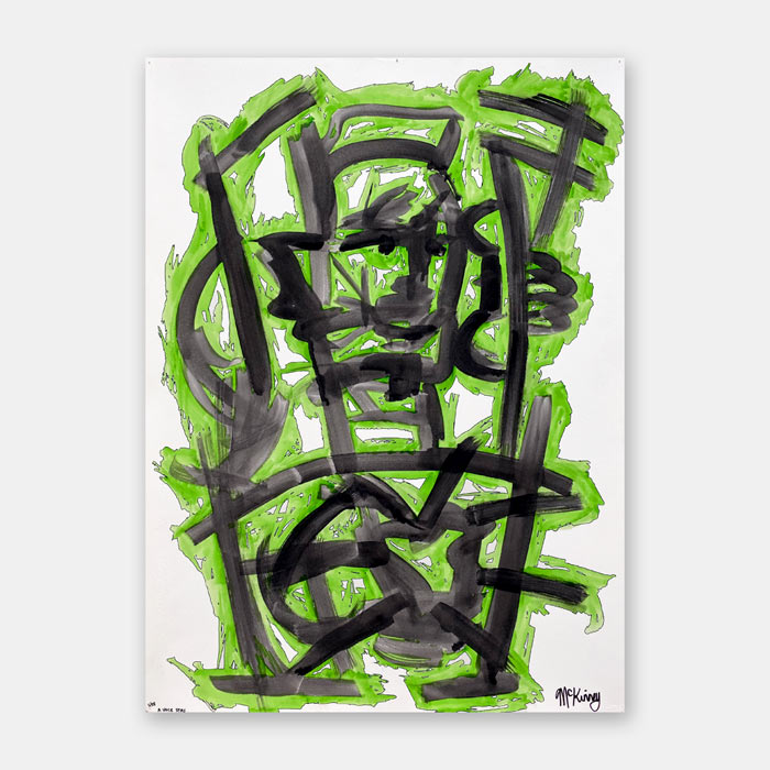 original watercolor painting by artist Mark McKinney