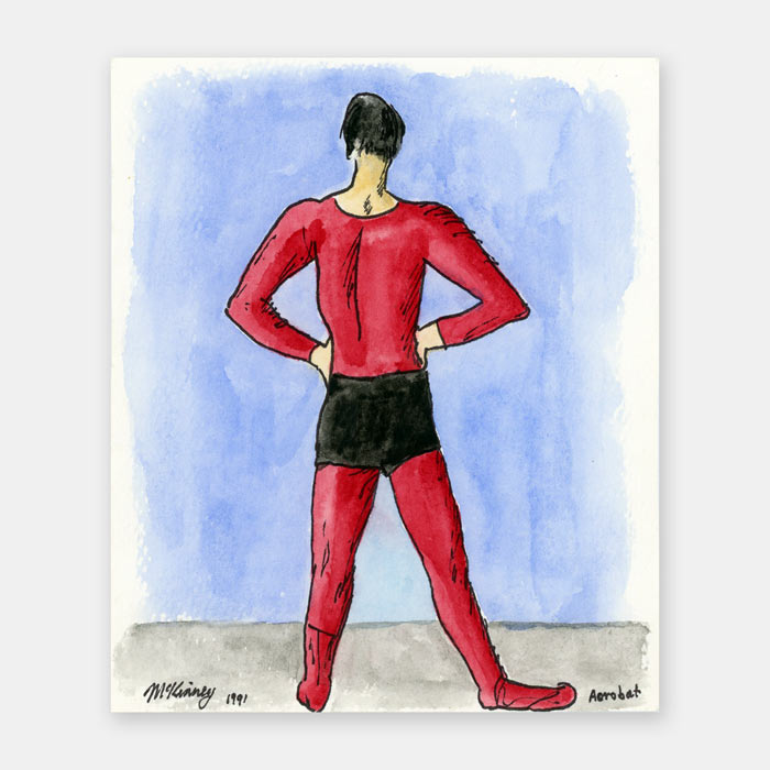 watercolor painting by Mark McKinney