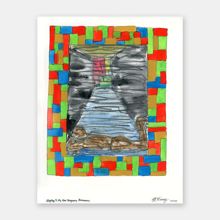 watercolor painting by artist Mark McKinney