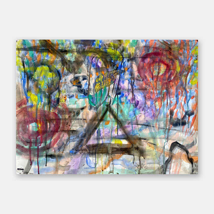 watercolor painting by Mark McKinney