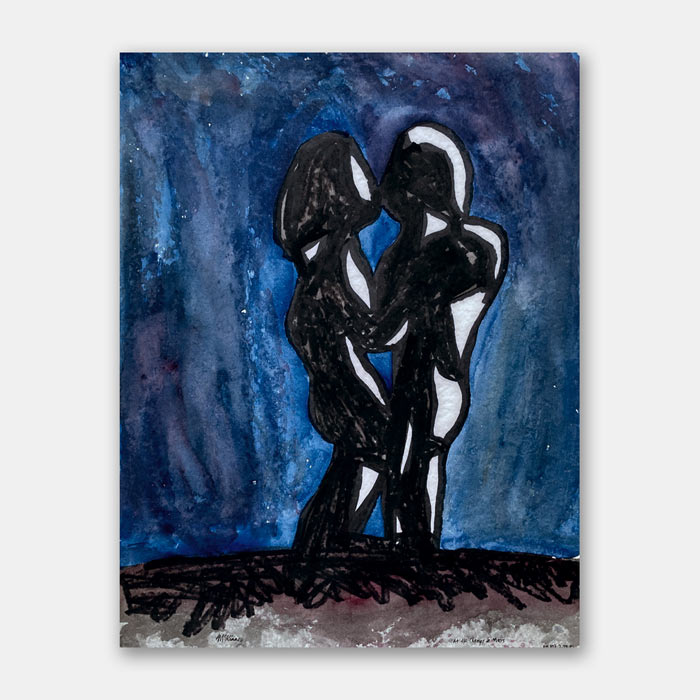 watercolor painting by artist Mark McKinney