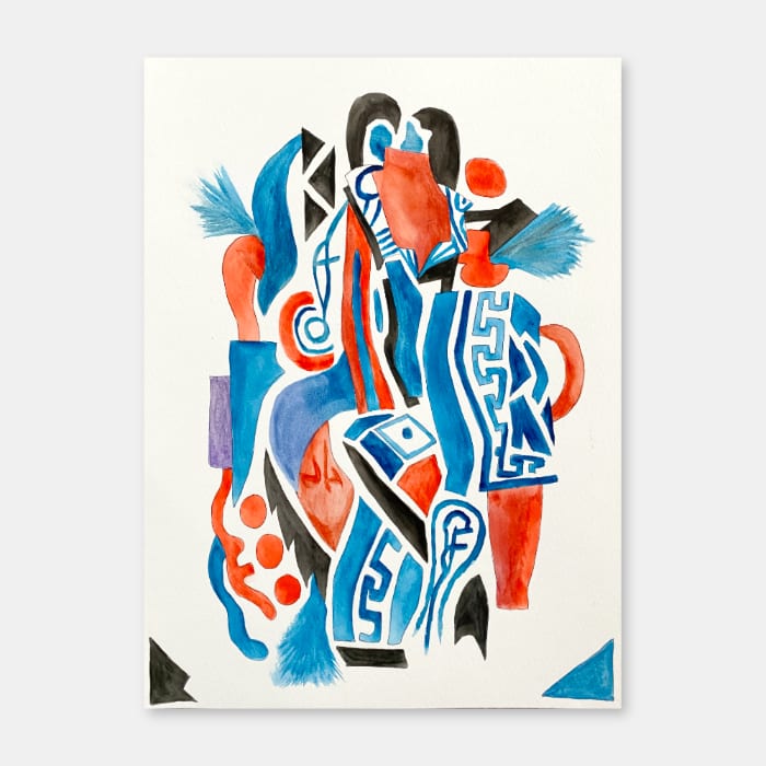 watercolor painting by artist Mark McKinney