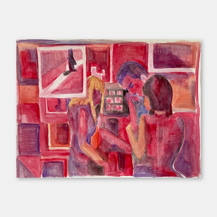 watercolor painting by artist Mark McKinney