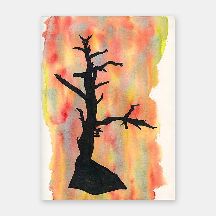 original watercolor painting by artist Mark McKinney