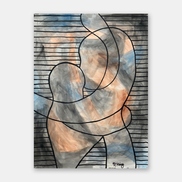 original watercolor painting by artist Mark McKinney