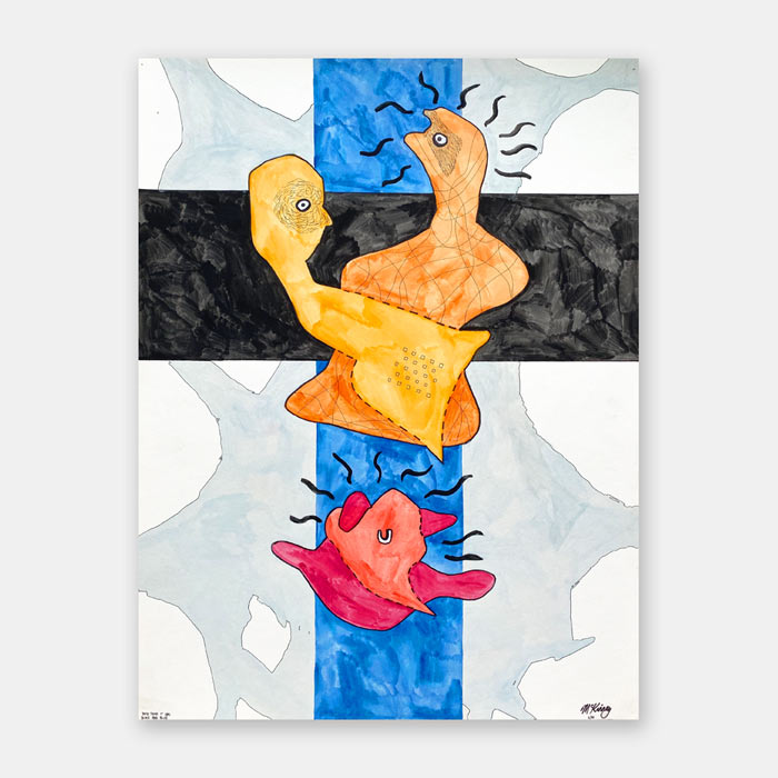 original watercolor painting by artist Mark McKinney