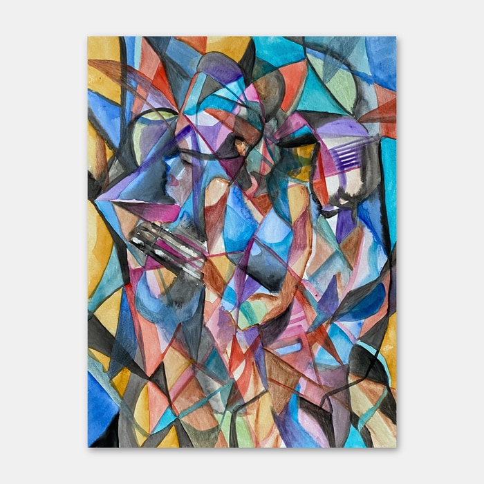 watercolor painting by artist Mark McKinney