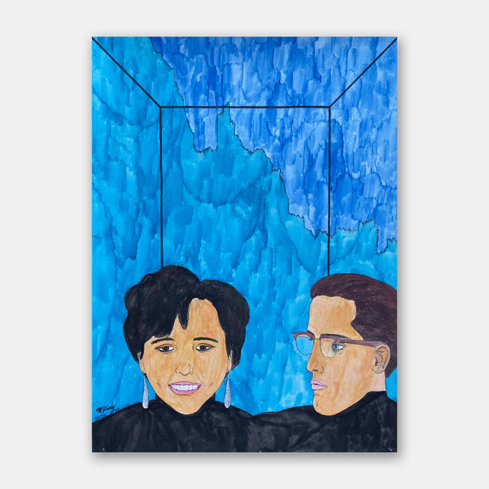 watercolor painting by Mark McKinney