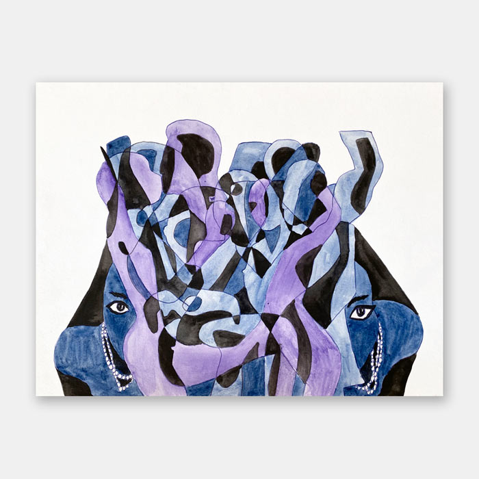 watercolor painting by artist Mark McKinney