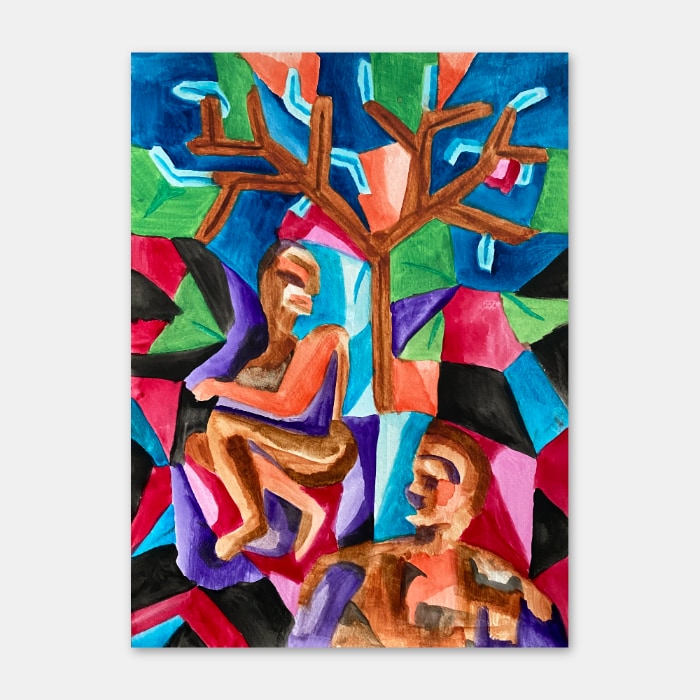 watercolor painting by artist Mark McKinney