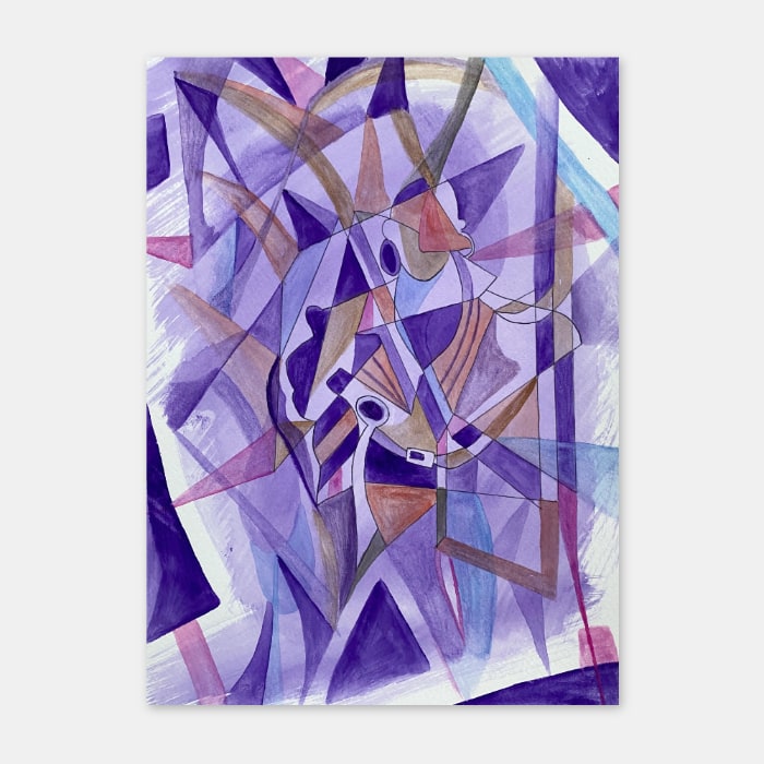 original watercolor painting by artist Mark McKinney