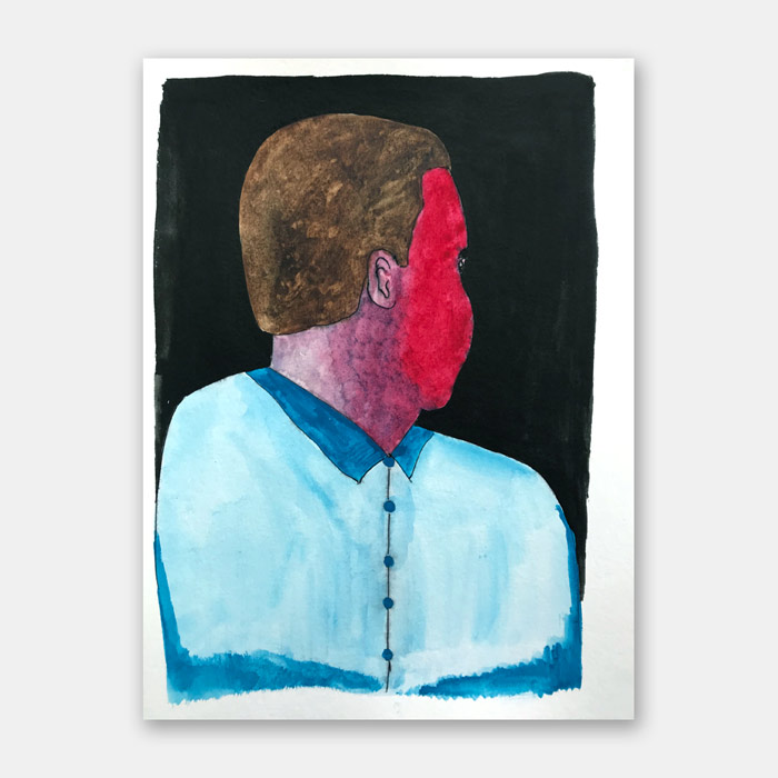 watercolor painting by artist Mark McKinney