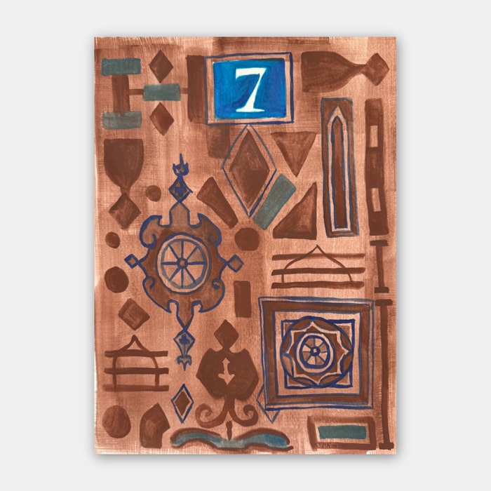 original watercolor painting by artist Mark McKinney