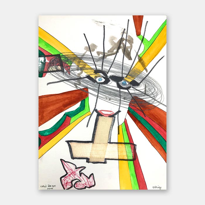 original watercolor painting by artist Mark McKinney