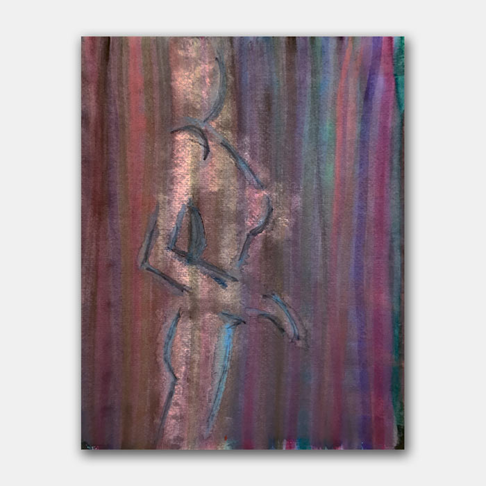 watercolor painting by artist Mark McKinney