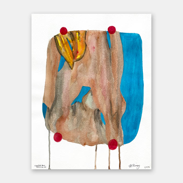 original watercolor painting by artist Mark McKinney