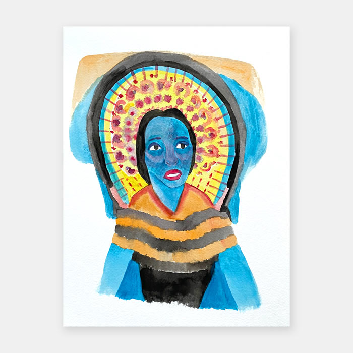 watercolor painting by artist Mark McKinney