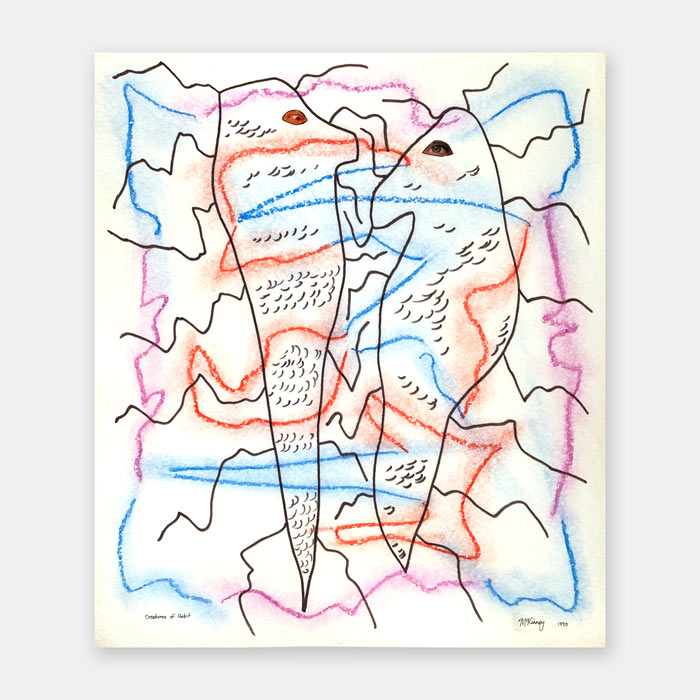 watercolor painting by Mark McKinney