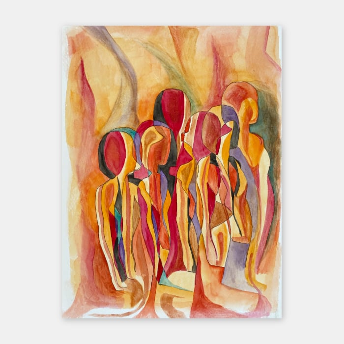 watercolor painting by artist Mark McKinney