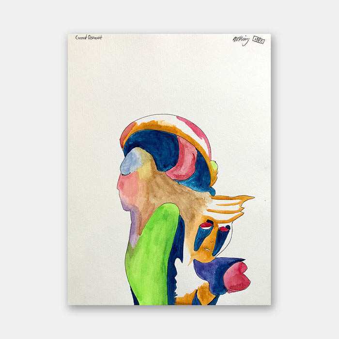 original watercolor painting by artist Mark McKinney