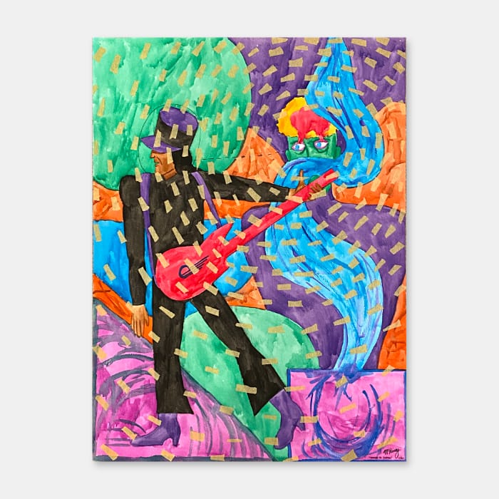 watercolor painting by artist Mark McKinney