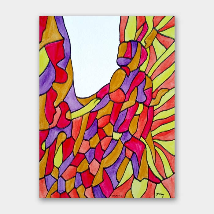 original watercolor painting by artist Mark McKinney