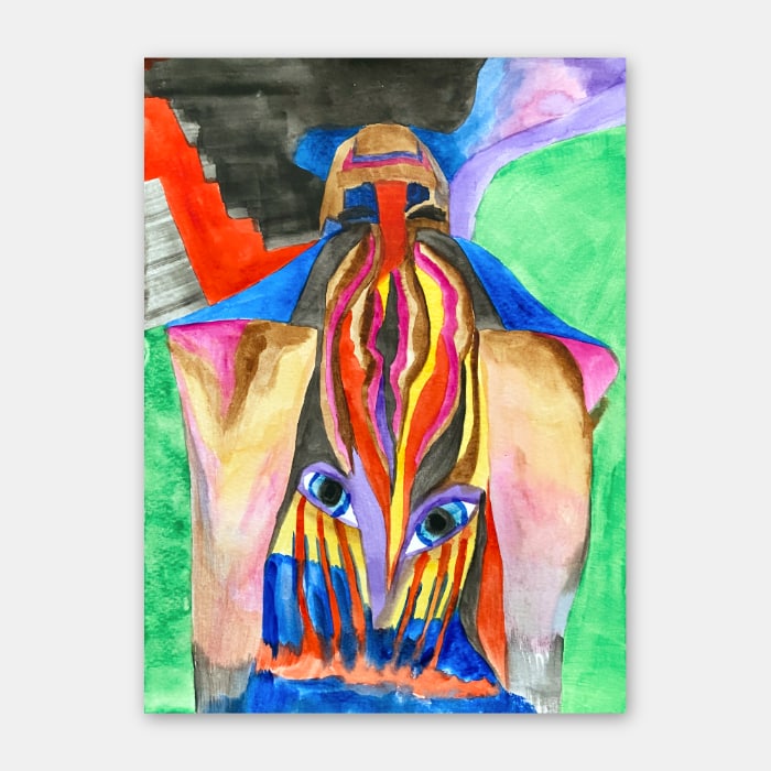 watercolor painting by artist Mark McKinney