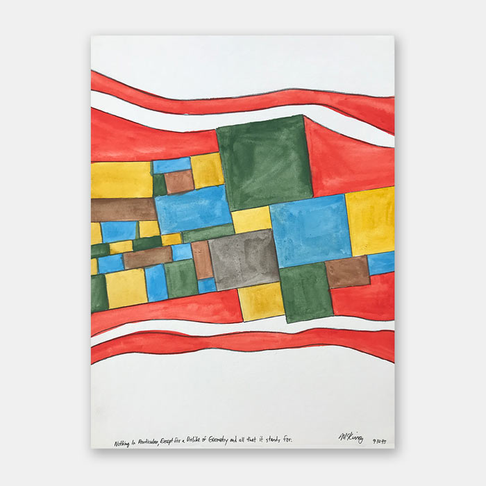 watercolor painting by artist Mark McKinney