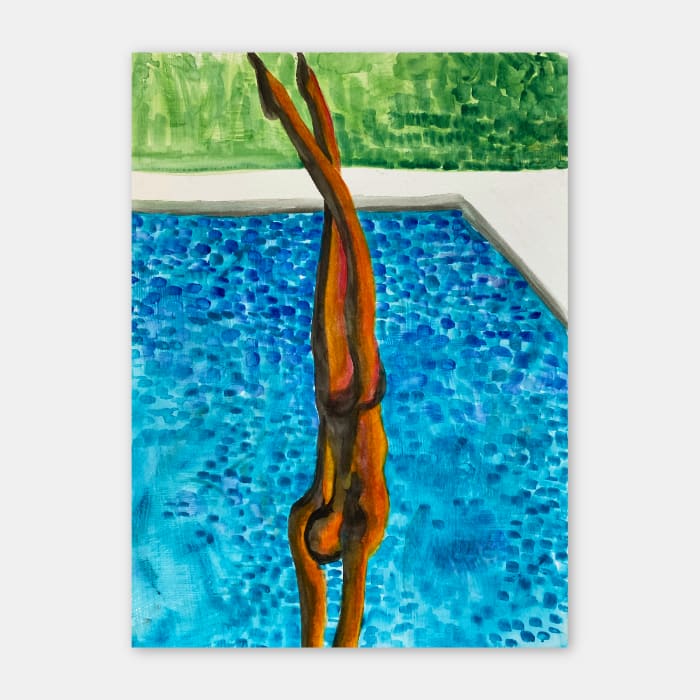 watercolor painting by artist Mark McKinney