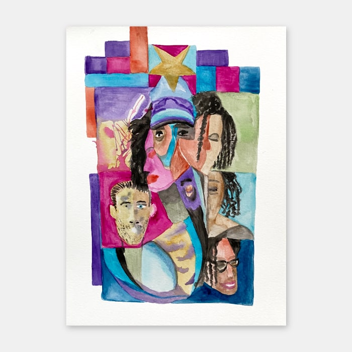 watercolor painting by artist Mark McKinney