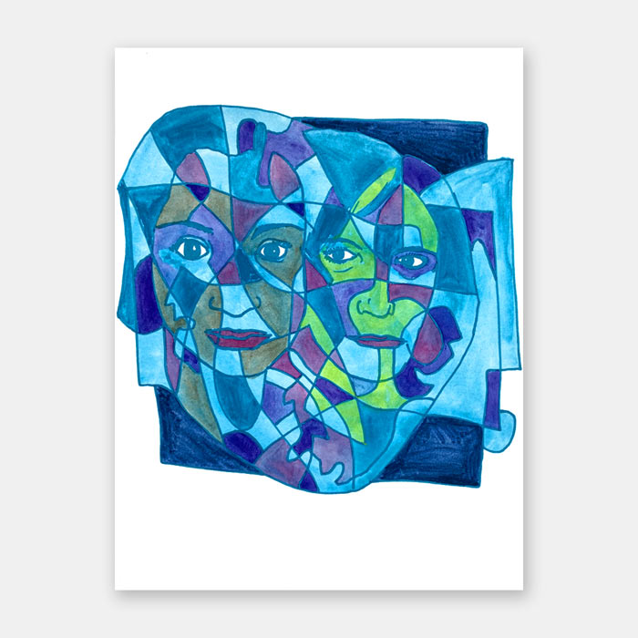 watercolor painting by artist Mark McKinney