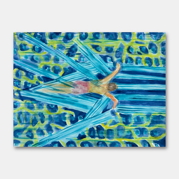 original watercolor painting by artist Mark McKinney