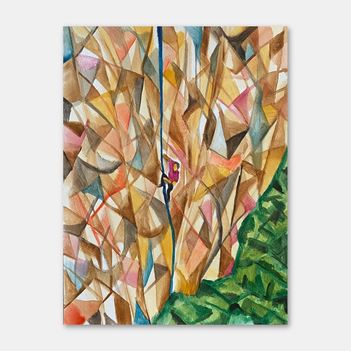 watercolor painting by artist Mark McKinney