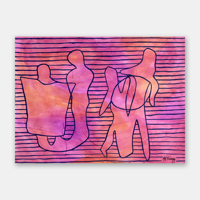 original watercolor painting by artist Mark McKinney