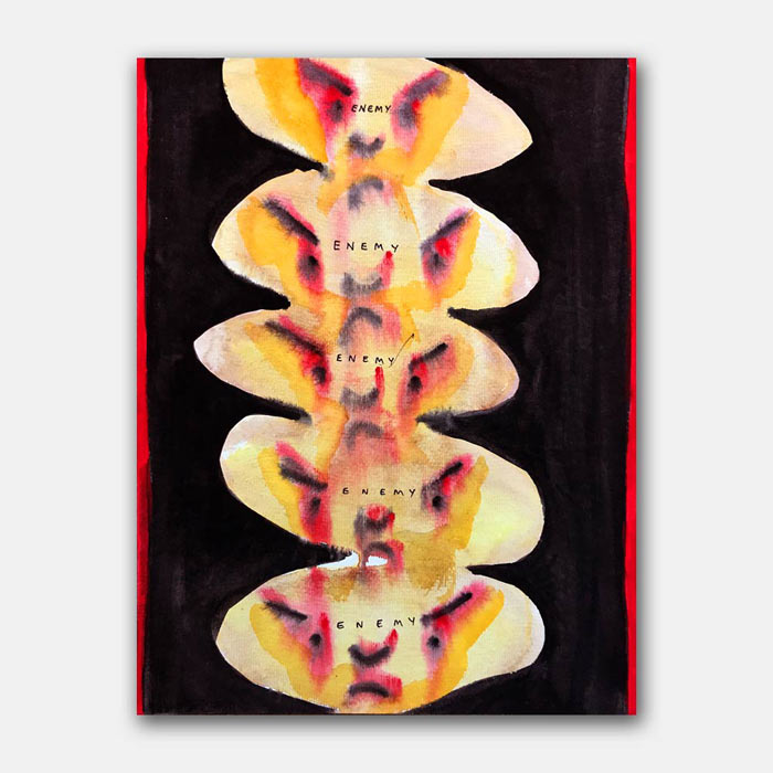 original watercolor painting by artist Mark McKinney