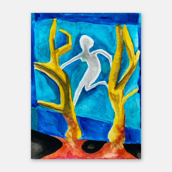 watercolor painting by artist Mark McKinney