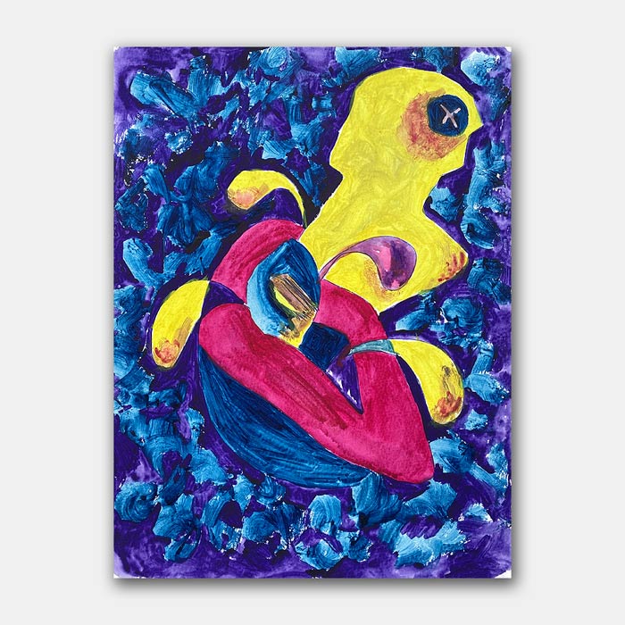 watercolor painting by artist Mark McKinney