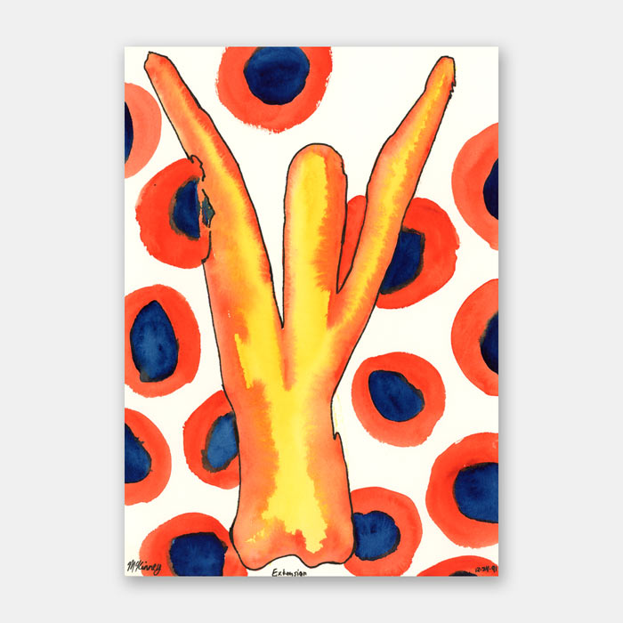 watercolor painting by Mark McKinney