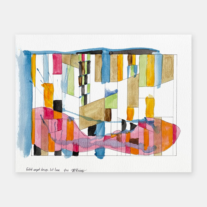 watercolor painting by Mark McKinney