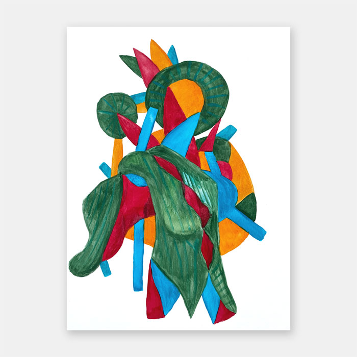 watercolor painting by artist Mark McKinney